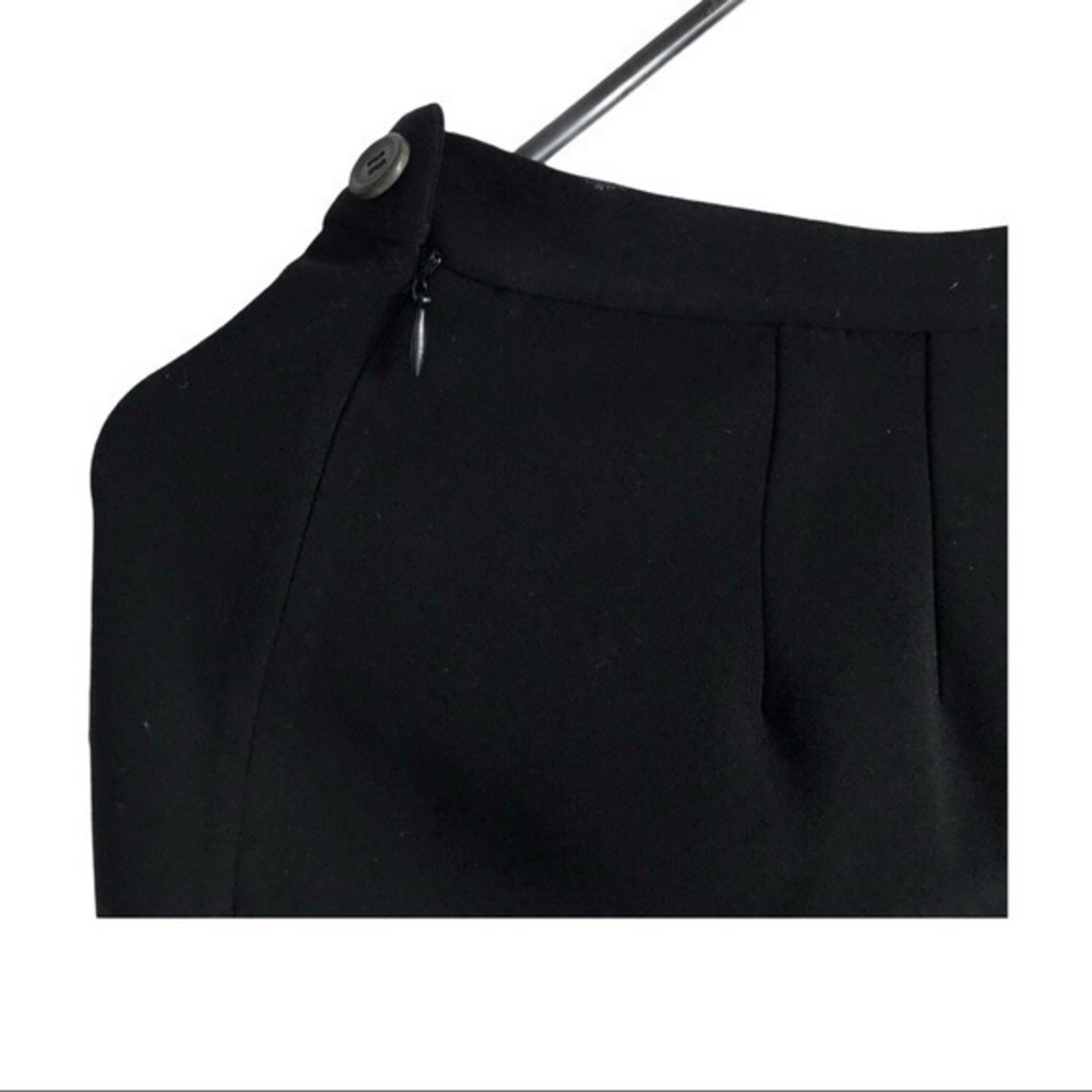 Michael Kors Made In Italy Wool Blend Black Skirt - Picture 4 of 6